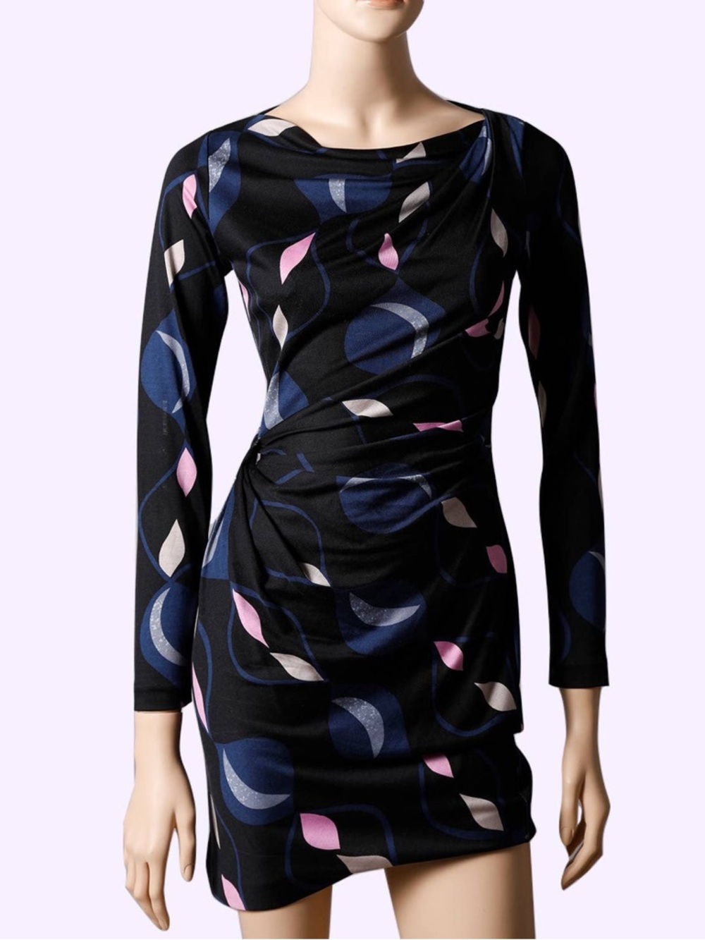 Diane Von Furstenberg Printed Dress Size M